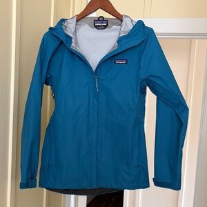 Patagonia Women's Blue Torrentshell Rain/snow Jacket XS